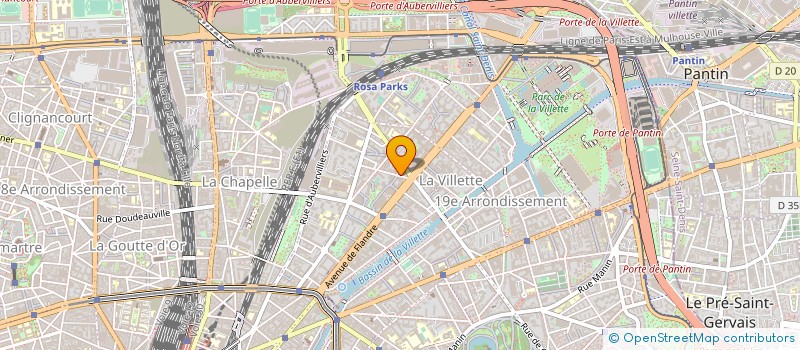 localisation de l'entreprise BANIAN à PARIS