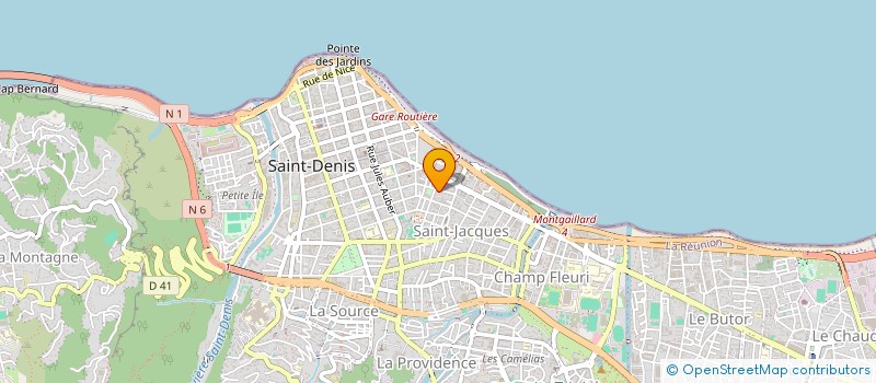 localisation de l'entreprise BANIAN LMH à SAINT-DENIS