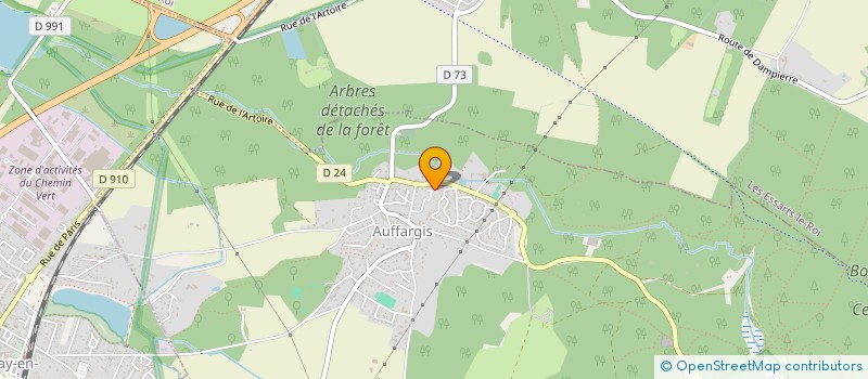 localisation de l'entreprise BANISA IMMO  AUFFARGIS