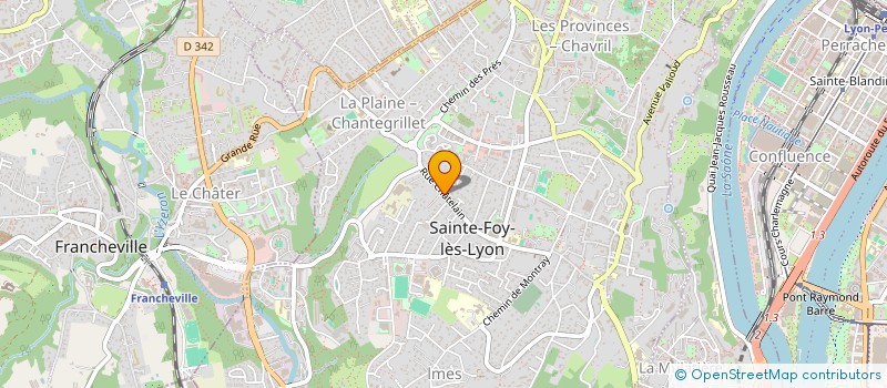 localisation de l'entreprise BANITA  SAINTE-FOY-LES-LYON