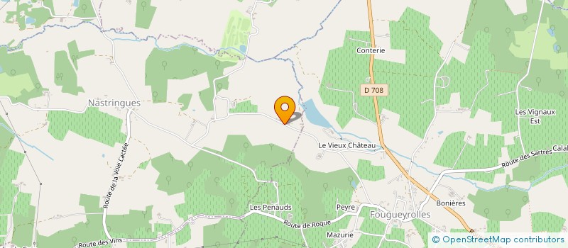 localisation de l'entreprise BANIZETTE  NASTRINGUES