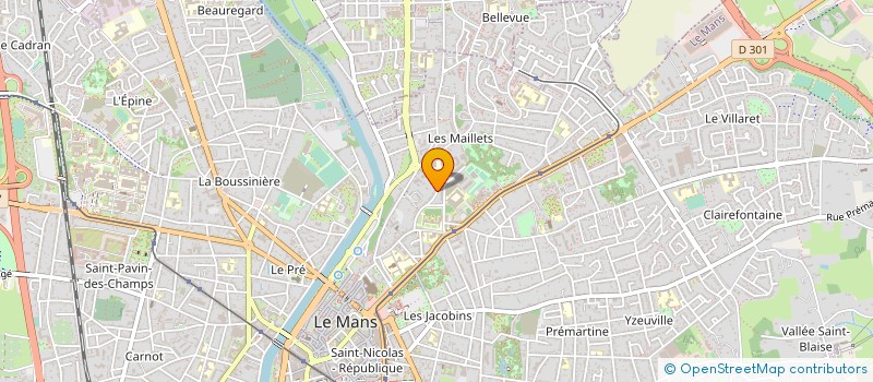 localisation de l'entreprise BANJAN SERENITE  LE MANS