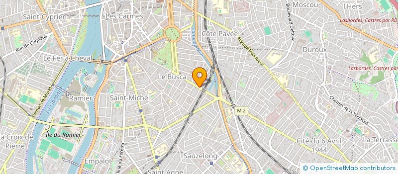 localisation de l'entreprise BANK à TOULOUSE