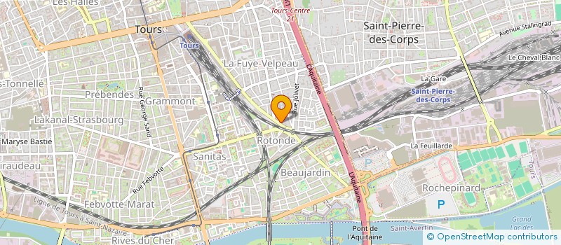 localisation de l'entreprise BANK-O  TOURS