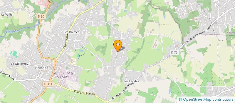 localisation de l'entreprise BANKAI à BRINDAS