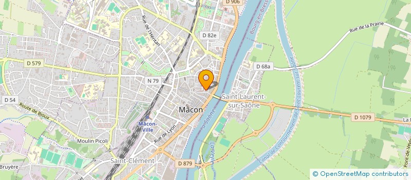 localisation de l'entreprise BANKAL à MACON