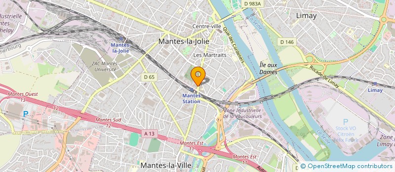 localisation de l'entreprise BANKINFO  MANTES-LA-JOLIE