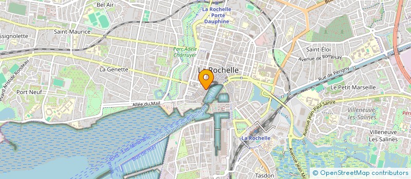 localisation de l'entreprise BANKIZ  LA ROCHELLE