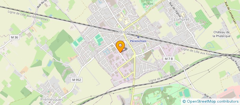localisation de l'entreprise BANKPARTNERS à PERENCHIES