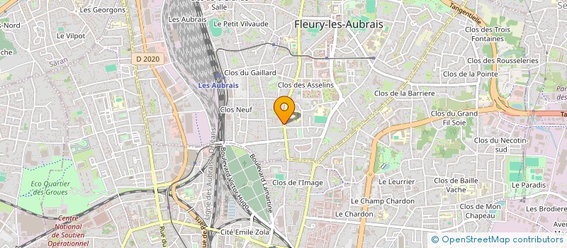 localisation de l'entreprise BANLIEUE CHIC à FLEURY-LES-AUBRAIS