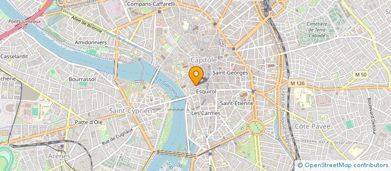 localisation de l'entreprise BANLIEUE TOULOUSAINE à TOULOUSE