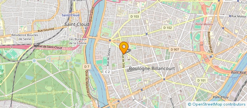 localisation de l'entreprise BANLIEUES QUI BOUGENT à BOULOGNE-BILLANCOURT