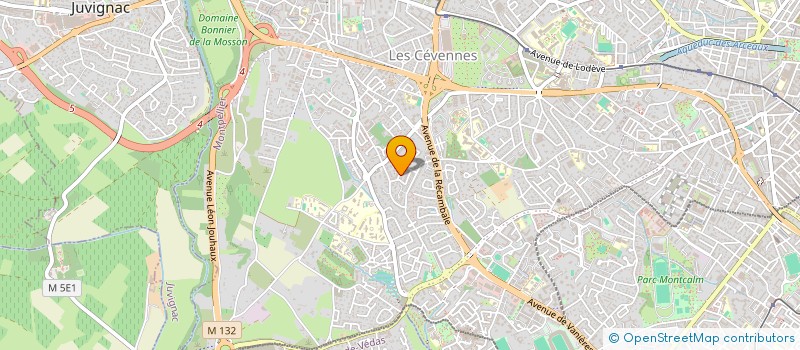 localisation de l'entreprise BANLIEUSARD.CAFE à MONTPELLIER