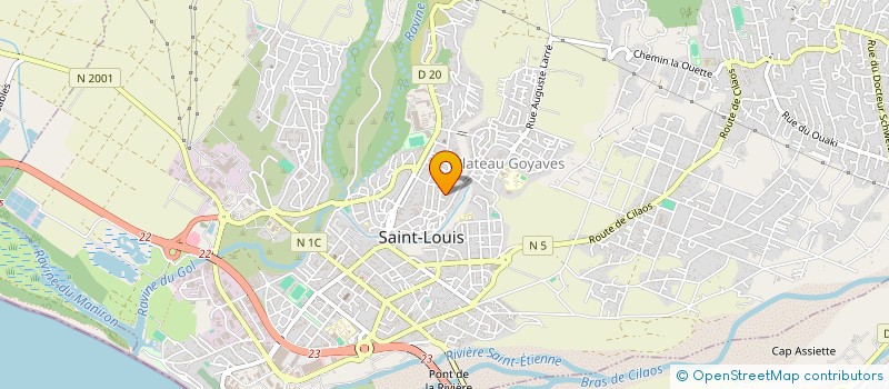 localisation de l'entreprise BANMBA KREOL à SAINT-LOUIS