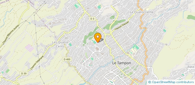 localisation de l'entreprise BANN DALONS  LE TAMPON