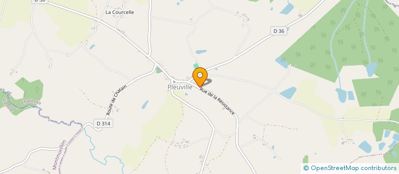 localisation de l'entreprise BANN DE TABLE  PLEUVILLE