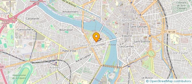 localisation de l'entreprise BANNELIER à TOULOUSE