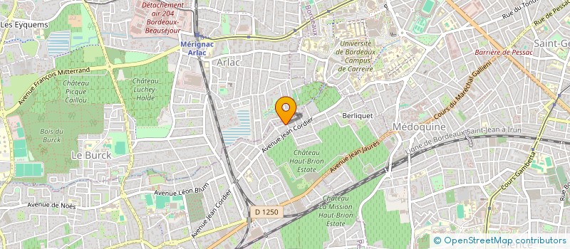 localisation de l'entreprise BANNIERE D'ARGENT  PESSAC