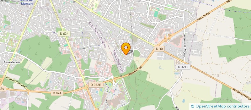 localisation de l'entreprise BANNIWAY  MONT-DE-MARSAN