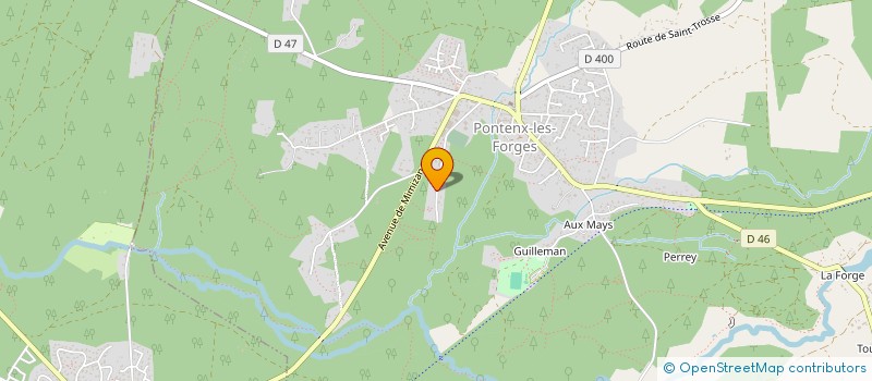 localisation de l'entreprise BANNOCKBURN  PONTENX-LES-FORGES