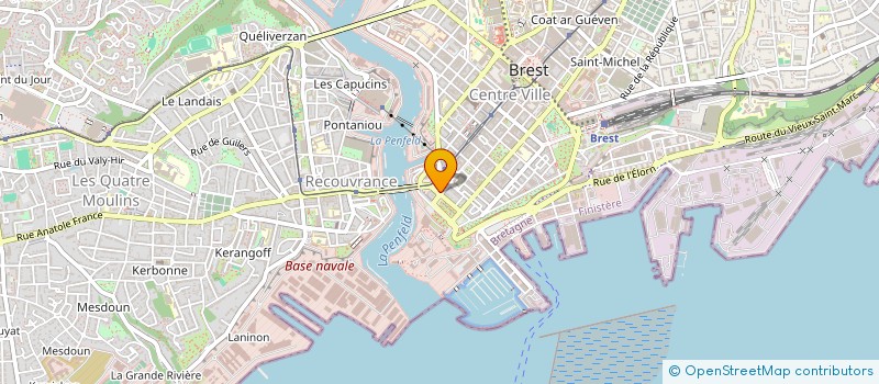 localisation de l'entreprise BANO  BREST