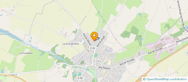 localisation de l'entreprise BANOFIVE  COEX