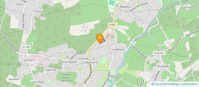 localisation de l'entreprise BANOO  LEOGNAN