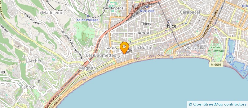 localisation de l'entreprise BANOU à NICE