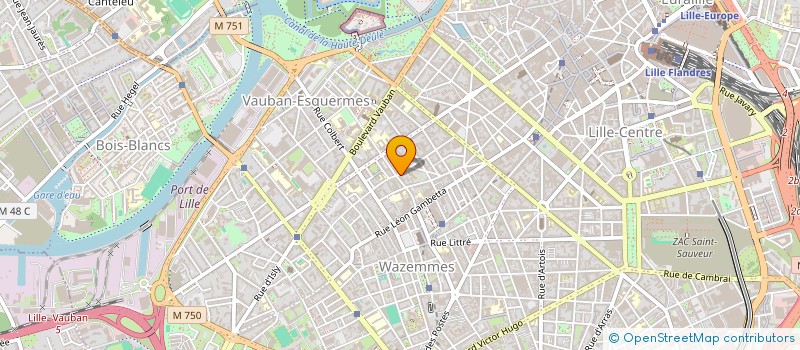 localisation de l'entreprise BANQ'EMPLOI FRANCE à LILLE