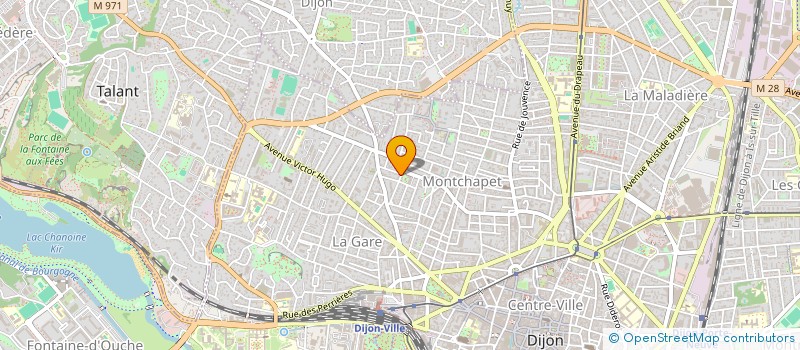 localisation de l'entreprise BANQO à DIJON