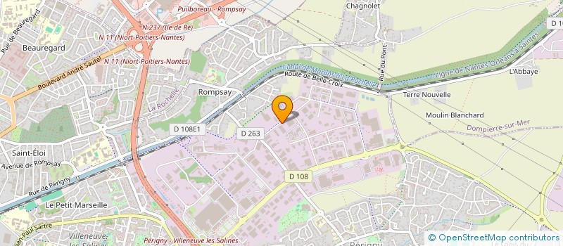 localisation de l'entreprise BANQUE ALIMENTAIRE DE CHARENTE MARITIME à PERIGNY