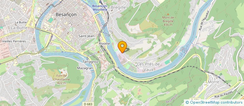 localisation de l'entreprise BANQUE ALIMENTAIRE DE FRANCHE-COMTE à BESANCON