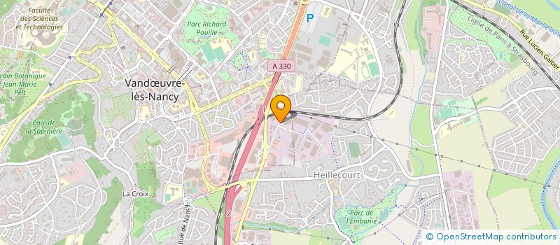 localisation de l'entreprise BANQUE ALIMENTAIRE DE MEURTHE-ET-MOSELLE à HEILLECOURT