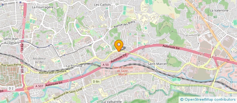 localisation de l'entreprise BANQUE ALIMENTAIRE DES BDR à MARSEILLE