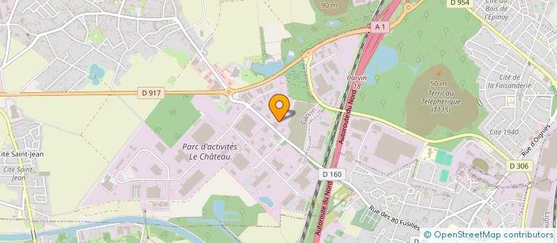 localisation de l'entreprise BANQUE ALIMENTAIRE DU PAS DE CALAIS à CARVIN