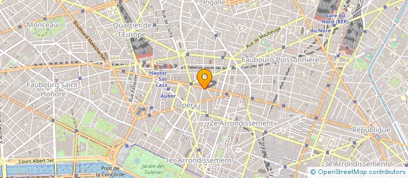 localisation de l'entreprise BANQUE D'ESCOMPTE  PARIS