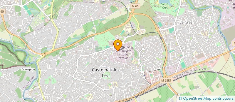 localisation de l'entreprise BANQUE MACHINE OUTILS  CASTELNAU-LE-LEZ