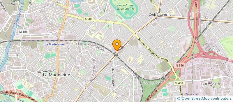 localisation de l'entreprise BANQUE POPULAIRE DU NORD à MARCQ-EN-BARŒUL