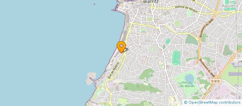 localisation de l'entreprise BANQUISE à BIARRITZ