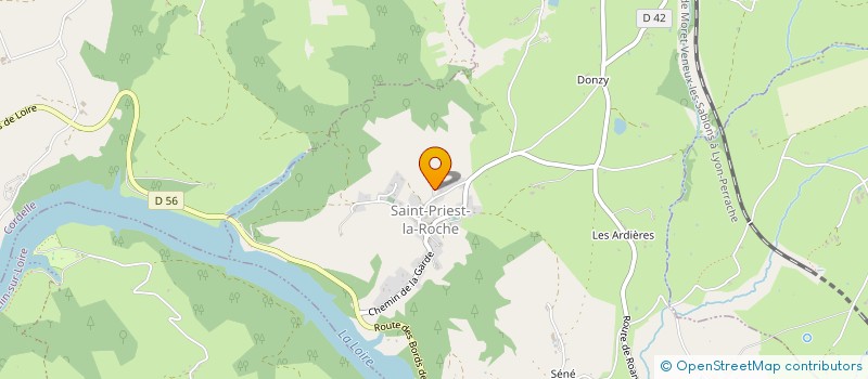 localisation de l'entreprise BANQUISE  SAINT-PRIEST-LA-ROCHE