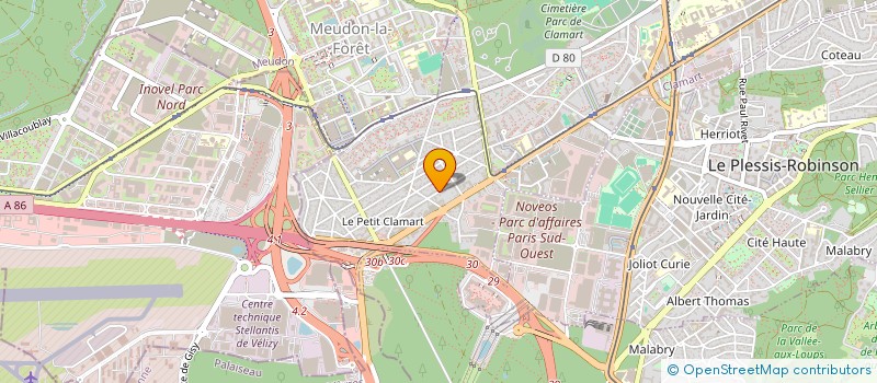 localisation de l'entreprise BANQUISE BOREALE à CLAMART