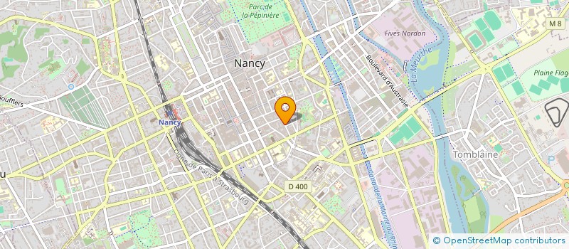 localisation de l'entreprise BANSHEE  NANCY