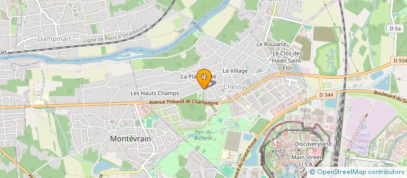 localisation de l'entreprise BANT AND COMPANY à CHESSY