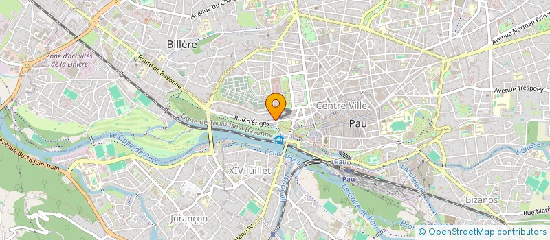 localisation de l'entreprise BANTAM à PAU