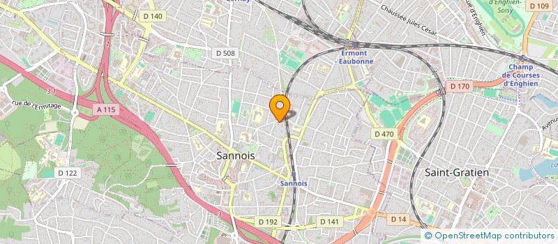 localisation de l'entreprise BANTCHI SECURITOR à SANNOIS