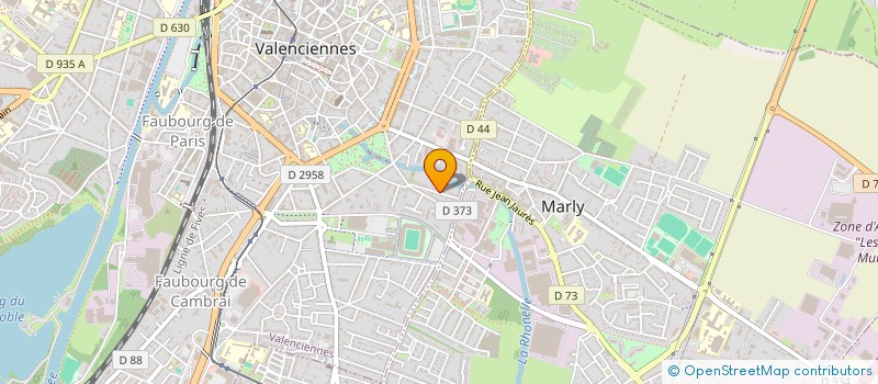 localisation de l'entreprise BANTE BATIMENT  VALENCIENNES