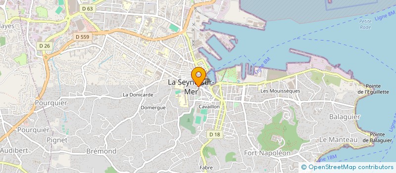 localisation de l'entreprise BANTHAI EXPRESS 2 à LA SEYNE-SUR-MER