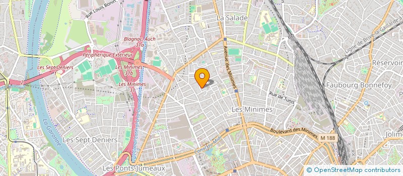 localisation de l'entreprise BANTJI IMMO à TOULOUSE