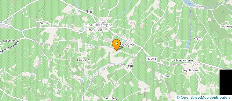 localisation de l'entreprise BANTON LAURET BATIMENT à VIGNONET
