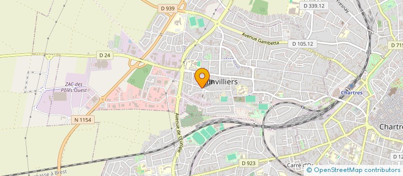 localisation de l'entreprise BANTOO INVEST à MAINVILLIERS